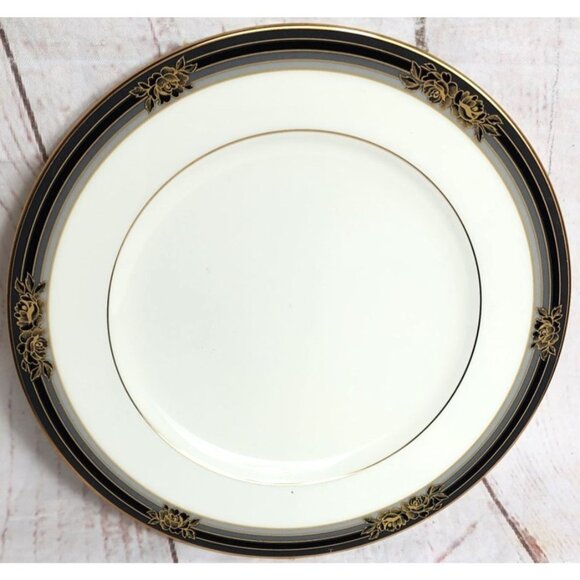 Vintage Noritake Bone China Spell Binder #9733 Gold Trim Salad Dish – Elegant - Picture 3 of 11